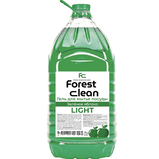 Жидкое мыло 5 л "FOREST Clean" пэт, Яблоко Жидкое мыло 5 л "FOREST Clean" пэт, Яблоко