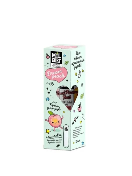 Подарочный набор "Dream Peach" Весна/Крем для рук 75 мл + Пилочка маникюрная + косметичка Подарочный набор "Dream Peach" Весна/Крем для рук 75 мл + Пилочка маникюрная + косметичка