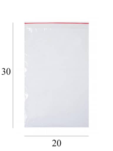 Грипперы 20*30 см Красная полоса 40 мкм AVIORA (100 шт.упак) Грипперы 20*30 см Красная полоса 40 мкм AVIORA (100 шт.упак)