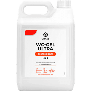 Средство для чистки сантехники 5л WC-Gel GRASS Средство для чистки сантехники 5л WC-Gel GRASS