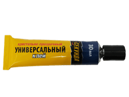 Клей Универсальный "Секунда" 30 мл кристально-прозрачный в шоу-боксе Клей Универсальный "Секунда" 30 мл кристально-прозрачный в шоу-боксе
