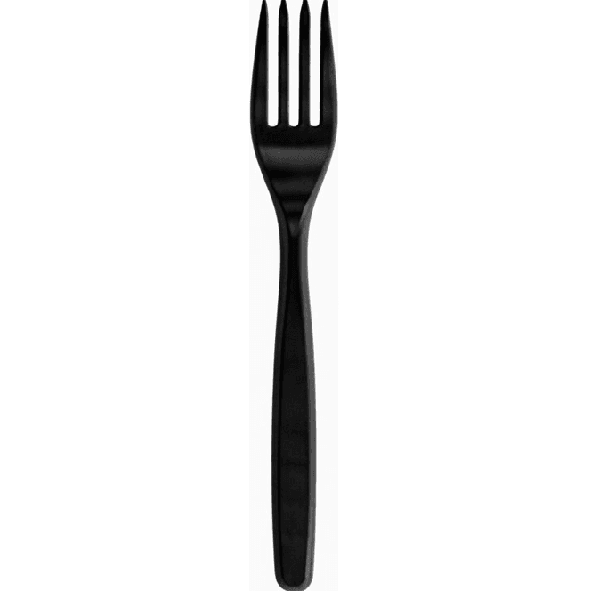 Вилка одноразовая пластиковая столовая 180 мм ЧЕРНАЯ премиум/Элит Ч Вилка одноразовая пластиковая столовая 180 мм ЧЕРНАЯ премиум/Элит Ч
