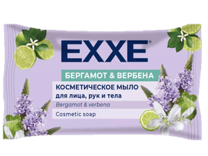 Косметическое мыло 75 гр "EXXE" Бергамот и вербена Косметическое мыло 75 гр "EXXE" Бергамот и вербена